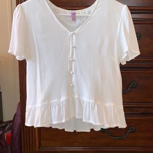 Women’s white blouse size S